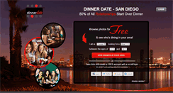 Desktop Screenshot of dinnerdate.com
